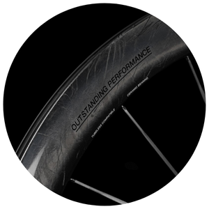 Roda de Carbono Elite Drive 50 D (Black) - HG