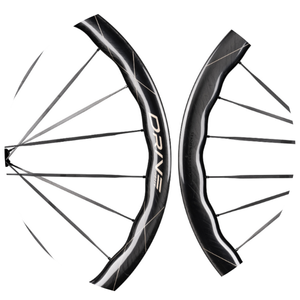 Roda de Carbono Elite Drive Helix 57D SS (Silver Spoke) HG