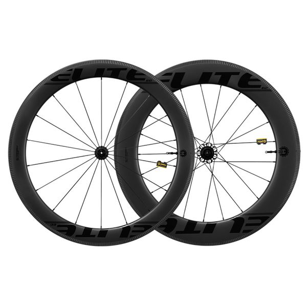 Roda de Carbono Elite Marvel Mixed 60/82 V-Brake - HG