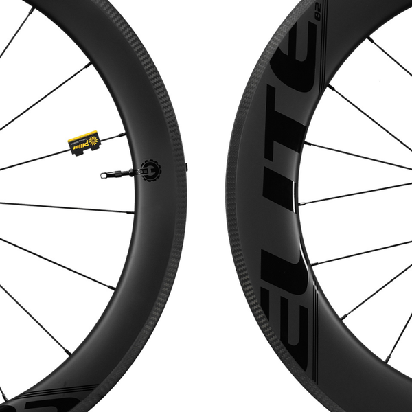 Roda de Carbono Elite Marvel Mixed 60/82 V-Brake - HG